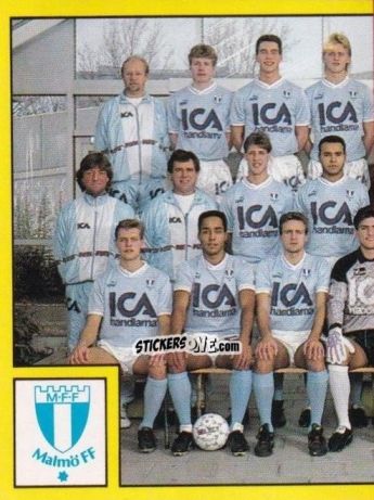 Figurina Team - Fotboll 91. Allsvenskan och Division 1 n. 122 - Panini