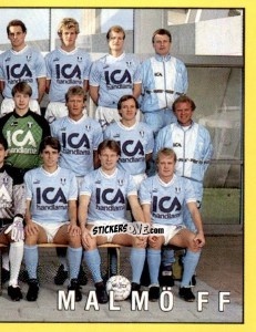 Sticker Team - Fotboll 91. Allsvenskan och Division 1 n. 123 - Panini