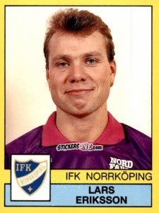 Sticker Lars Eriksson - Fotboll 91. Allsvenskan och Division 1 n. 149 - Panini