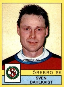 Cromo Sven Dahlqvist - Fotboll 91. Allsvenskan och Division 1 n. 200 - Panini
