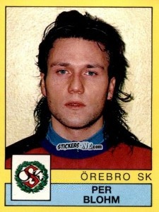 Figurina Per Blohm - Fotboll 91. Allsvenskan och Division 1 n. 203 - Panini
