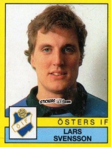 Figurina Lars Svensson - Fotboll 91. Allsvenskan och Division 1 n. 222 - Panini