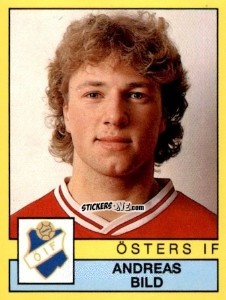 Cromo Andreas Bild - Fotboll 91. Allsvenskan och Division 1 n. 240 - Panini