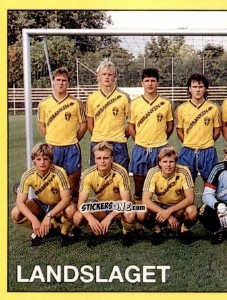 Sticker Team - Fotboll 91. Allsvenskan och Division 1 n. 241 - Panini