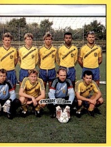 Sticker Team - Fotboll 91. Allsvenskan och Division 1 n. 242 - Panini