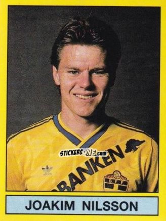 Cromo Joakim Nilsson - Fotboll 91. Allsvenskan och Division 1 n. 251 - Panini
