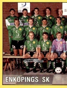 Sticker Team - Fotboll 91. Allsvenskan och Division 1 n. 260 - Panini