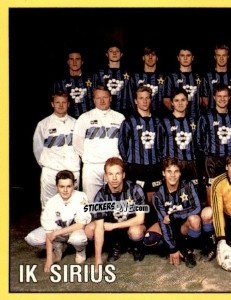 Sticker Team - Fotboll 91. Allsvenskan och Division 1 n. 272 - Panini