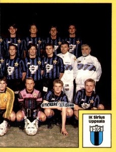 Sticker Team - Fotboll 91. Allsvenskan och Division 1 n. 273 - Panini