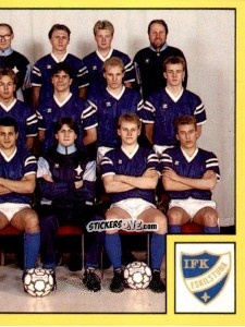 Figurina Team - Fotboll 91. Allsvenskan och Division 1 n. 289 - Panini