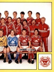 Sticker Team - Fotboll 91. Allsvenskan och Division 1 n. 339 - Panini