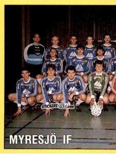 Cromo Team - Fotboll 91. Allsvenskan och Division 1 n. 348 - Panini