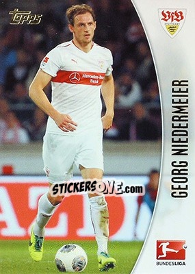 Sticker Georg Niedermeier - Bundesliga Chrome 2013-2014 - Topps