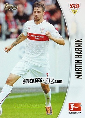 Sticker Martin Harnik - Bundesliga Chrome 2013-2014 n. 201 - Topps