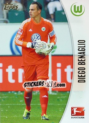 Sticker Diego Benaglio - Bundesliga Chrome 2013-2014 n. 204 - Topps
