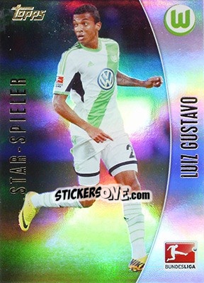 Sticker Luiz Gustavo - Bundesliga Chrome 2013-2014 - Topps