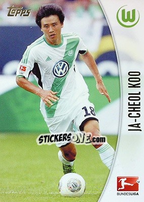 Sticker Ja-Cheol Koo - Bundesliga Chrome 2013-2014 n. 211 - Topps