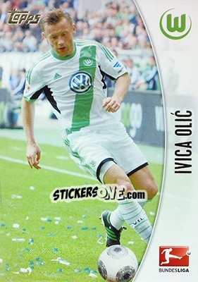 Sticker Ivica Olic - Bundesliga Chrome 2013-2014 - Topps