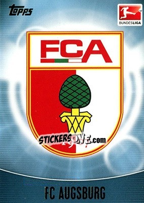 Sticker FC Augsburg - Bundesliga Chrome 2013-2014 - Topps