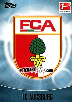 Sticker FC Augsburg - Bundesliga Chrome 2013-2014 n. 215 - Topps