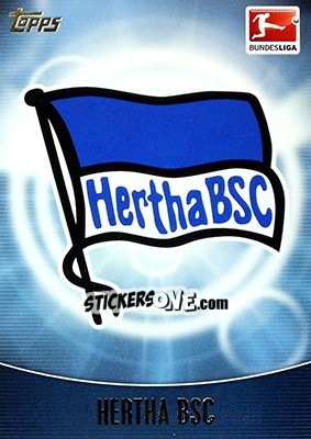 Sticker Hertha BSC - Bundesliga Chrome 2013-2014 n. 216 - Topps