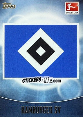 Sticker Hamburger SV - Bundesliga Chrome 2013-2014 - Topps