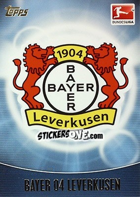 Sticker Bayer 04 Leverkusen - Bundesliga Chrome 2013-2014 n. 225 - Topps