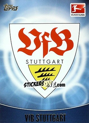 Sticker VfB Stuttgart - Bundesliga Chrome 2013-2014 - Topps