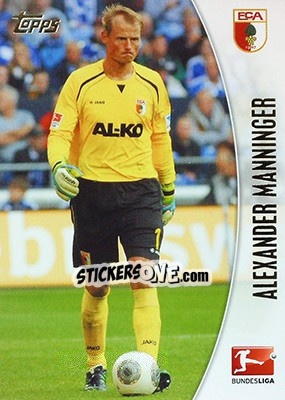 Sticker Alexander Manninger - Bundesliga Chrome 2013-2014 - Topps