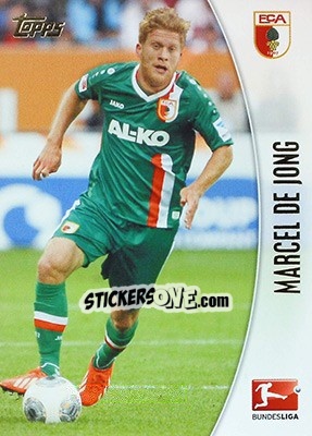 Cromo Marcel de Jong - Bundesliga Chrome 2013-2014 - Topps