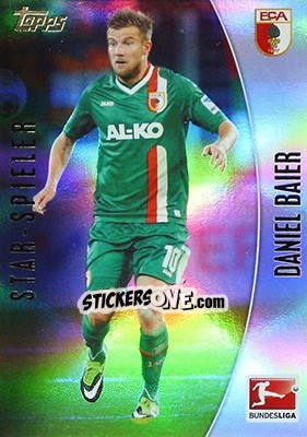Sticker Daniel Baier - Bundesliga Chrome 2013-2014 - Topps