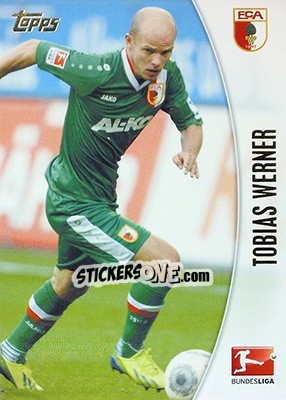 Sticker Tobias Werner - Bundesliga Chrome 2013-2014 - Topps