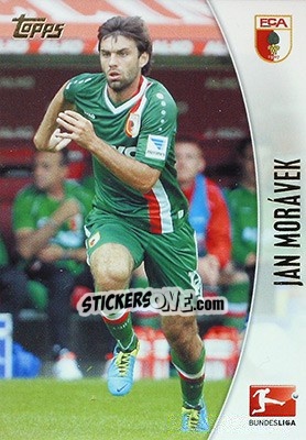 Sticker Jan Morávek - Bundesliga Chrome 2013-2014 - Topps