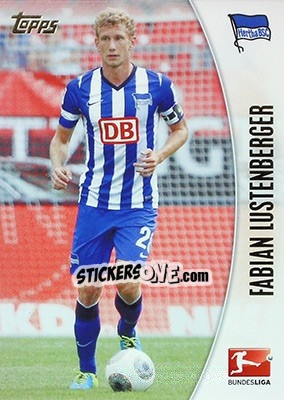 Sticker Fabian Lustenberger - Bundesliga Chrome 2013-2014 - Topps