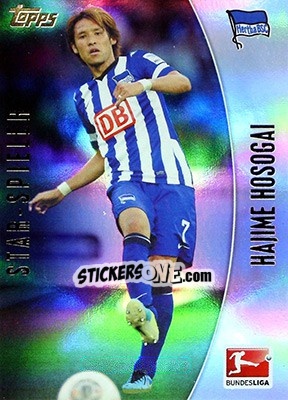 Sticker Hajime Hosogai - Bundesliga Chrome 2013-2014 n. 16 - Topps