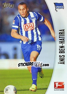 Sticker Änis Ben-Hatira - Bundesliga Chrome 2013-2014 n. 18 - Topps