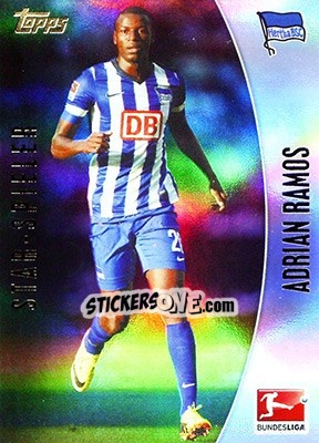 Sticker Adrian Ramos - Bundesliga Chrome 2013-2014 n. 21 - Topps