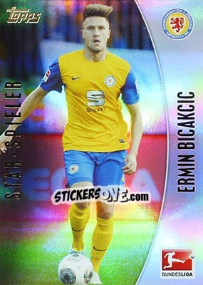Sticker Ermin Bicakcic - Bundesliga Chrome 2013-2014 n. 24 - Topps