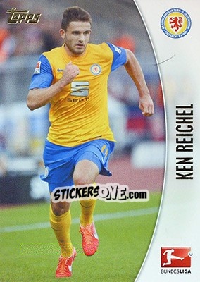 Sticker Ken Reichel - Bundesliga Chrome 2013-2014 - Topps