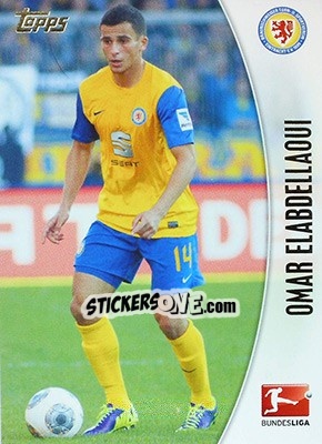 Sticker Omar Elabdellaoui - Bundesliga Chrome 2013-2014 - Topps