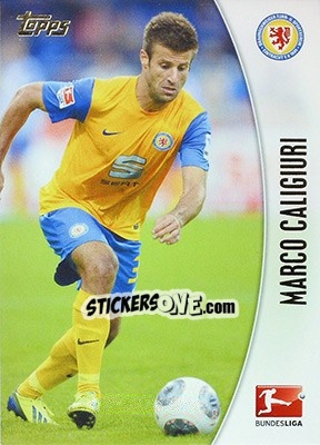 Sticker Marco Caligiuri - Bundesliga Chrome 2013-2014 - Topps