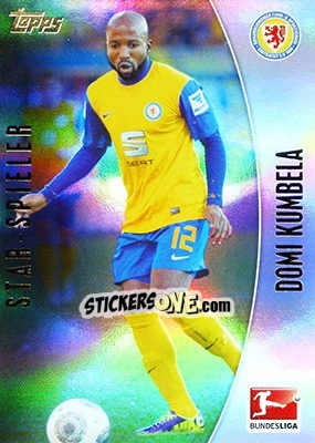 Sticker Domi Kumbela - Bundesliga Chrome 2013-2014 - Topps