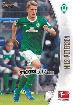 Sticker Nils Petersen - Bundesliga Chrome 2013-2014 - Topps
