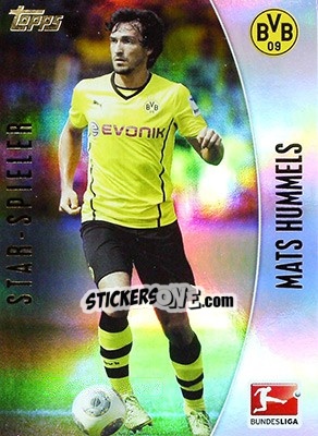 Sticker Mats Hummels - Bundesliga Chrome 2013-2014 - Topps