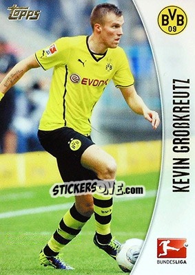 Sticker Kevin Großkreutz - Bundesliga Chrome 2013-2014 n. 50 - Topps