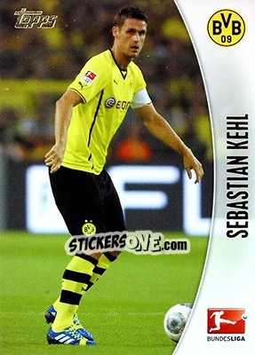 Sticker Sebastian Kehl - Bundesliga Chrome 2013-2014 - Topps