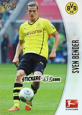 Cromo Sven Bender - Bundesliga Chrome 2013-2014 - Topps