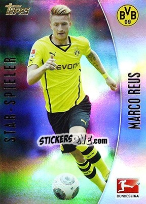 Sticker Marco Reus - Bundesliga Chrome 2013-2014 n. 57 - Topps