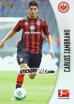 Sticker Carlos Zambrano - Bundesliga Chrome 2013-2014 - Topps