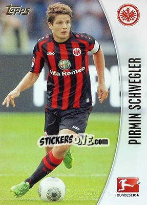 Sticker Pirmin Schwegler - Bundesliga Chrome 2013-2014 n. 65 - Topps